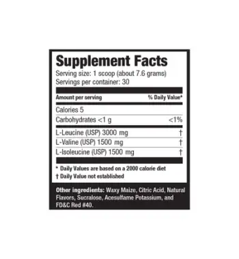 Aminoacide Ultimate Nutrition BCAA Powder, 12000 60 serv, 457g, Pink Lemonade