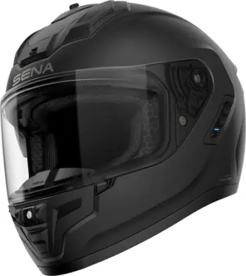 Helmetë moto Sena Phantom Full Face, me Bluetooth, madhësia M, e zezë mat