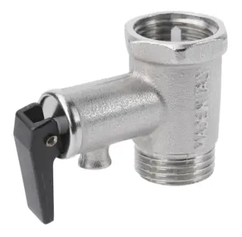 Valvul sigurie me valvul kontrolli Icma, 3/4", 6 bar, bronzi
