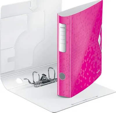 Dosje unazore LEITZ Active WOW, A4, 60mm, rozë metalike - 2