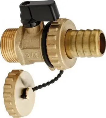 Valvul topi uji Hydroland, 3/4", bronz, për ngrohje qendrore