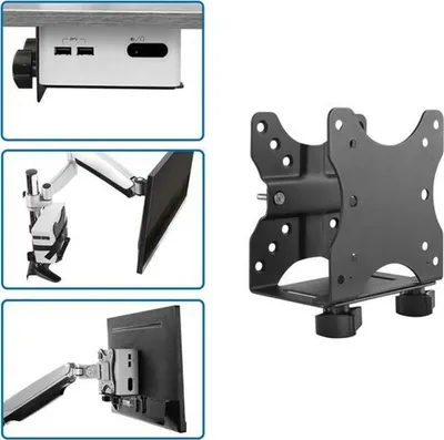 Mbajtëse VESA për thin client StarTech.com, rregullueshme, kapacitet 5 kg, e zezë - 2