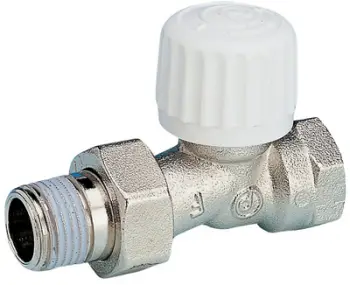 Valvul termostatike e drejtë për radiator, 1/2", me insert
