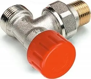 Valvul termostatike këndore Comap R854324, lidhje 3/4" x 1/2", M30 metal mbi metal