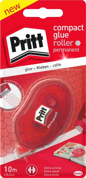 Rul ngjitës Pritt ZCGPB, permanent, 8.4mm x 10m, i bardhë