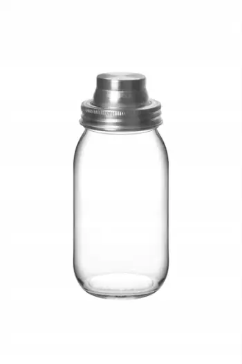Shaker qelqi pa markë, 0.8L, transparent
