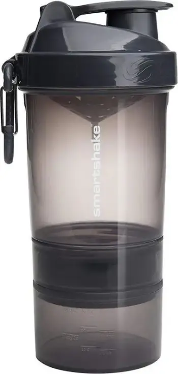 Shaker Smartshake O2Go 600ml, shumëndarje, gri hapësinor