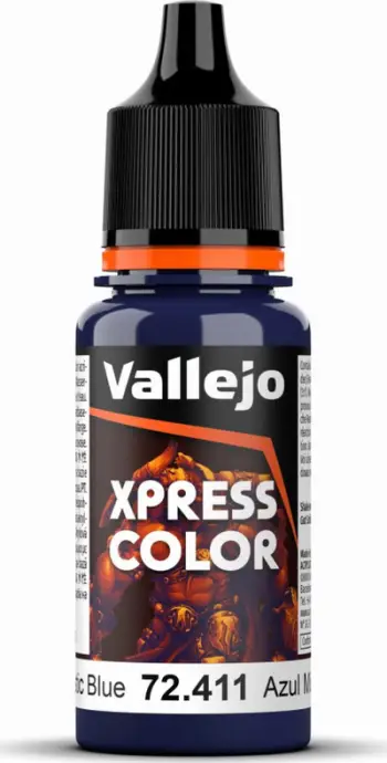 Ngjyrë akrilike Vallejo Game Xpress Color Mystic Blue, 18 ml, blu mistike