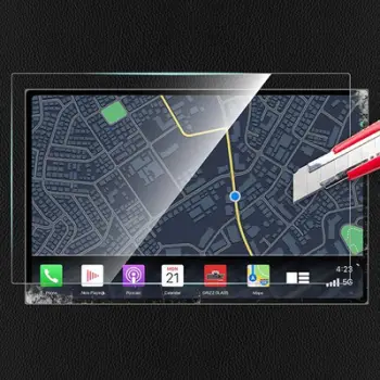 Film keramik ekrani GRIZZ për Tesla Model Y 2020 2024, për display qendror, transparent