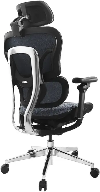 Karrige zyre ergonomike Equip Premium, mbështetëse koke, krahë 3D, blu
