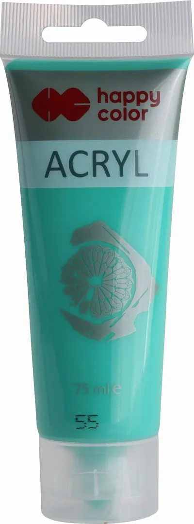 Ngjyrë akrylike Happy Color, 75 ml, smarald - 1