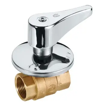 Valvul uji e fshehur KFA Concealed, 1/2", bronz i kromuar