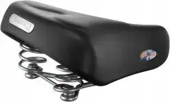 Shalë biçiklete Selle Royal Classic Holland Gel Relaxed, pozicion i drejtë, uniseks, e zezë