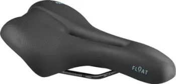 Shalë biçiklete Selle Royal Float Sport, dizajn atletik, Slow Fit Foam, e zezë