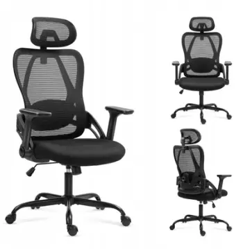 Karrige zyre Mark Adler Manager 2.9, ergonomike, me rrjetë, e zezë