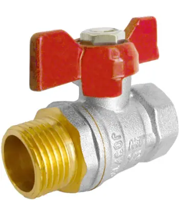 Valvul uji Giacomini R253D, 1/2", dorezë e shkurtër