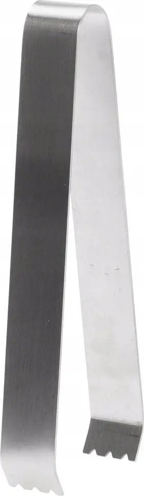 Pinca për akull pa markë, çelik inox, rezistente, argjendtë