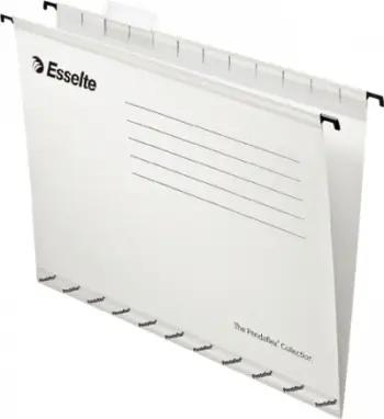 Dosje varëse Esselte Pendaflex White 90319, A4, set 25 copë, e bardhë