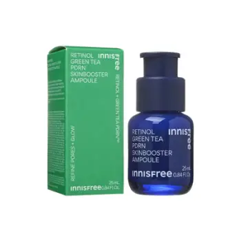 Ampulë për fytyrë innisfree Retinol Green Tea PDRN Skin Booster, 25 ml