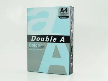 Double A Leter Me Ngjyre A4 80Gr Ocean 25Fl