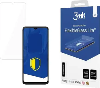 Mbrojtës ekrani 3MK FlexibleGlass Lite për Infinix Hot 20 5G, 0.16mm, xham hibrid transparent