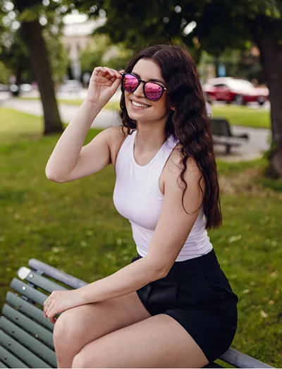 Syze dielli për femra Vuch Phinias, të zeza - 4