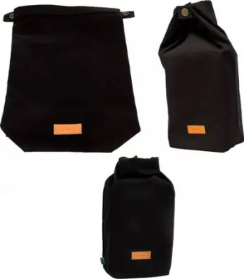 Çantë kampingu Trangia Roll Top Bag Mess Tin Lrg 619102, madhësi e madhe, e zezë
