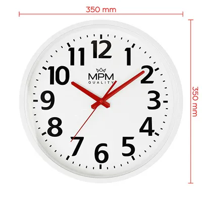 Orë muri MPM Quality hPM1449, e bardhë - 8