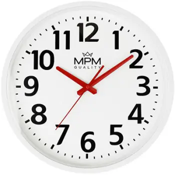 Orë muri MPM Quality hPM1449, e bardhë