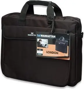 Çantë për laptop London Manhattan (438889), 15.6'', e zezë