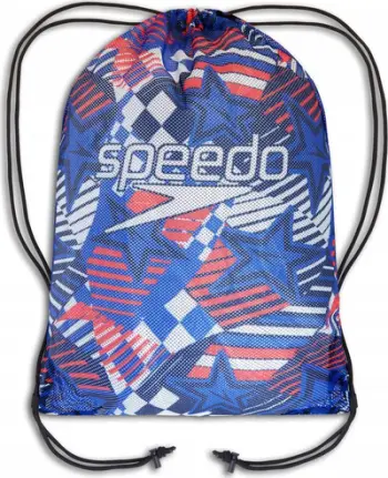 Çantë shpine Speedo Printed Mesh, rrjetë, e zezë