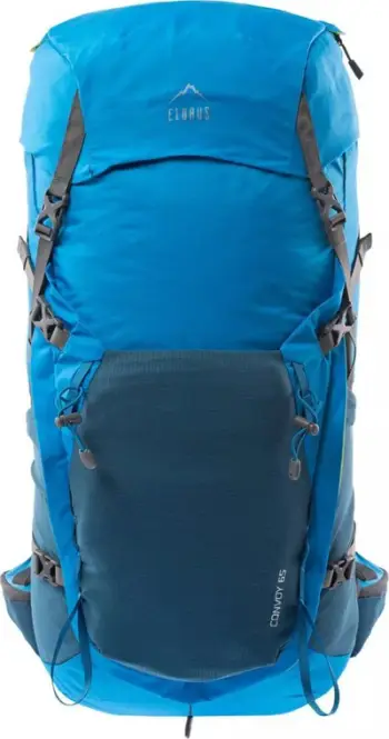 Çantë shpine për hiking Elbrus Convoy 65, 65 L, e kaltër