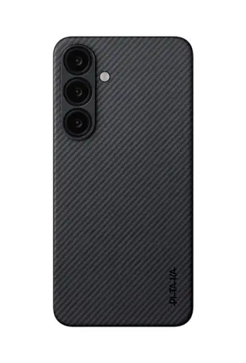 Mbrojtëse PITAKA MagEZ 6 për Samsung Galaxy S25, e zezë
