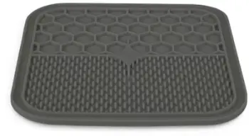 Tapet lëpirës për qen Zolux Silicone L, 30 x 30 cm, gri