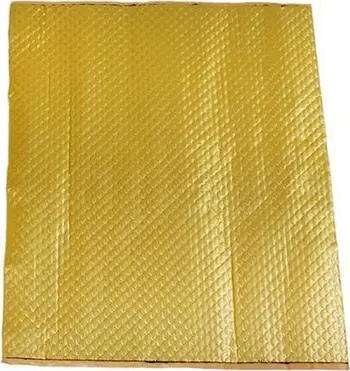 Tapet izolues TurboWorks Sound Deadening, bituminoz 2mm 100cm x 60cm, ngjyrë ari
