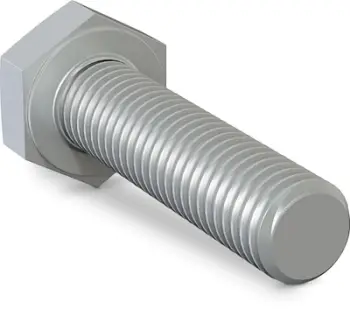 Vidë me kokë gjashtëkëndore Bolt 105 M16, gjatësi 80mm, e galvanizuar