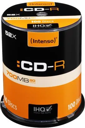 Set CD-R Intenso, 50 copë, 700 MB - 1