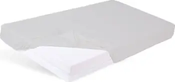 Çarçaf fitted bambuje për shtrat, 90/100x200 cm, i butë, gri