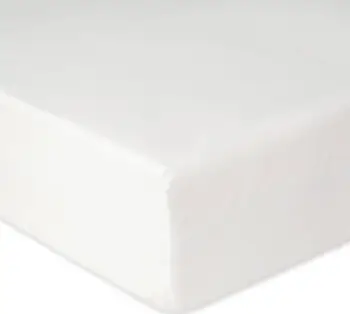 Çarçaf fitted Matex Jersey Premium, 180x200 cm, me gomë, i bardhë