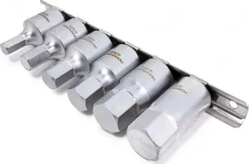 Set çelësa çorapë për tapa vaji Rockforce, 6 pjesë, 8-19mm