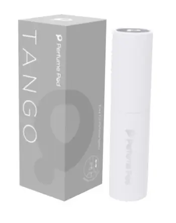 Shishe e rimbushshme për parfume Travalo Pod Tango, 6.5 ml, e bardhë
