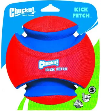 Lodër topi për qen Chuckit Kick Fetch, e vogël, kanavacë dhe gomë, shumëngjyrëshe