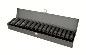 Set çelësa goditës Pro-Line 6-këndor, 1/2", 10-24mm, 11 copë