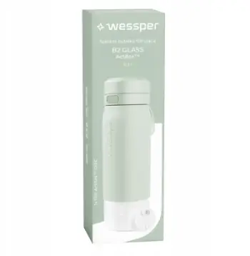 Shishe filtruese uji Wessper B2 Glass Actitex, 0.7L, xham borosilikat, mente