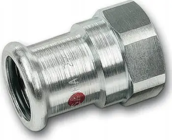 Bashkues çelik karboni Sanha Press, 22 mm, filetë femër 1/2", i galvanizuar