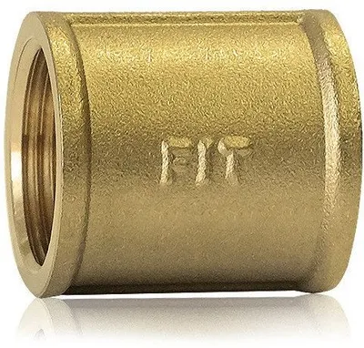 Prizë bronzi për tuba BRASS SOCKET, deri 16 bar, -10°C deri 115°C, bronz - 2