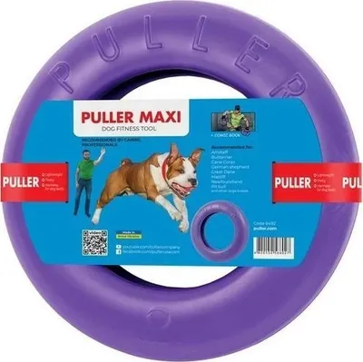 Lodër trajnimi për qen Collar Puller Maxi, 30 cm, lejla - 1