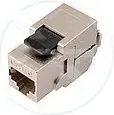 Vidë Solarix Keystone, CAT6, STP, RJ45, e zezë