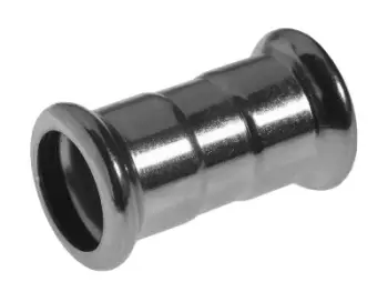 Bashkues çeliku KAN-therm Steel Muff 108, sistem presimi, kundër korrozionit