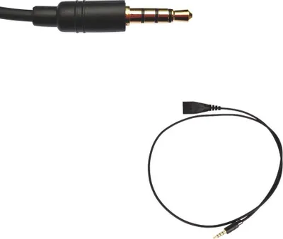 Kabllo audio GEQUDIO WA9406, 3.5mm jack, e zezë - 2